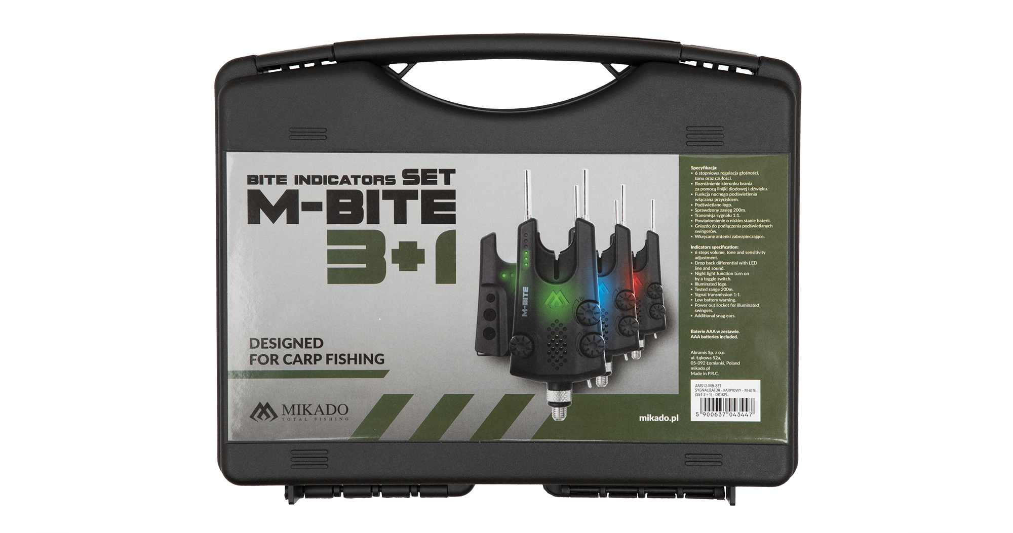 BAIT INDICATOR - CARP - M-BITE (SET 3+1) - 1 set.