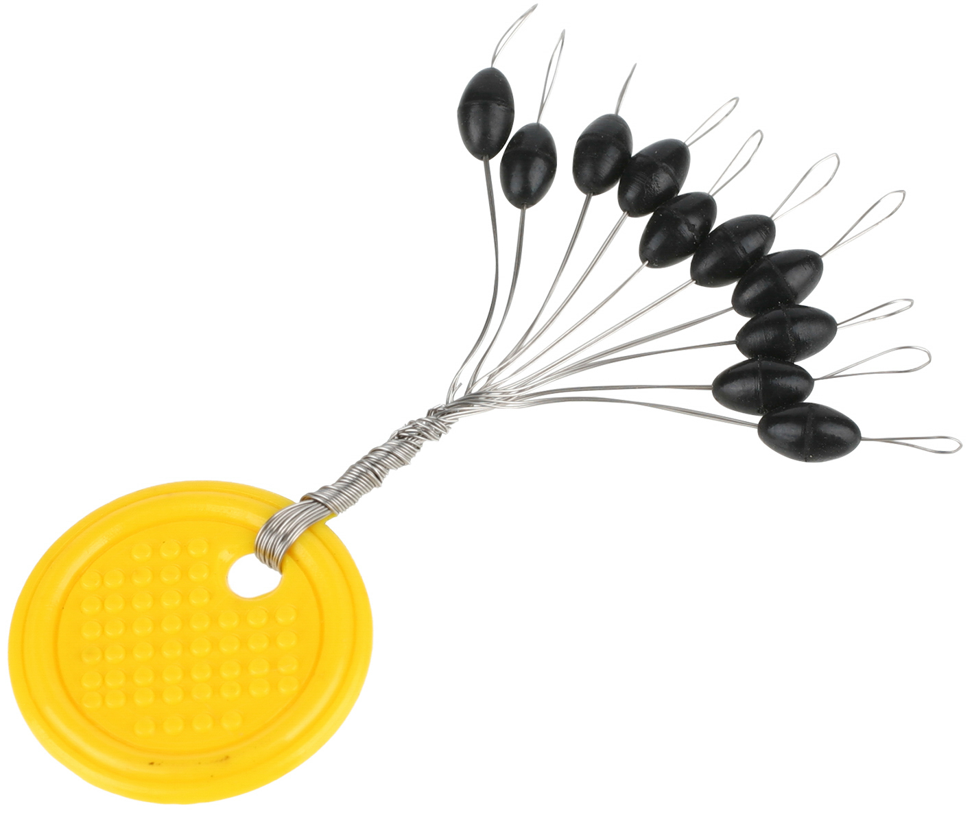 STOPPERS - RUBBER - OVAL - size L - 1 set.