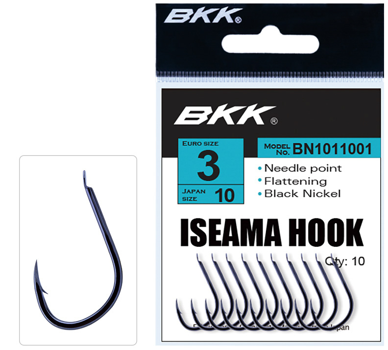 HOOK - BKK - ISEAMA SPADE END NO 8 BN - 12 pcs.