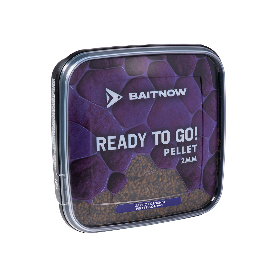 BaitNow Pellet Method Feeder Ready To Go Garlic 2mm 500g