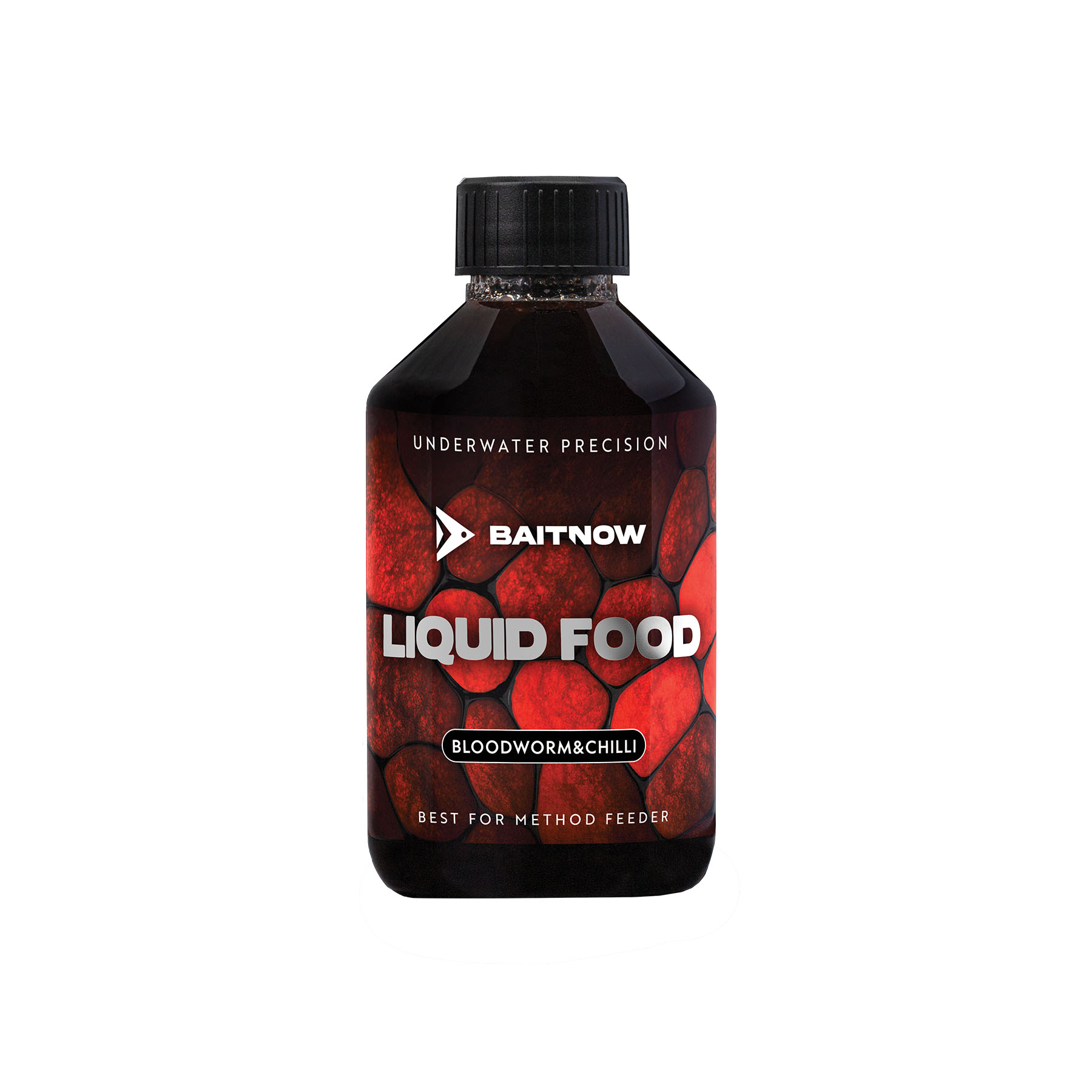 BaitNow Liquid Method Feeder Liquid Food Bloodworm & Chilli 250ml