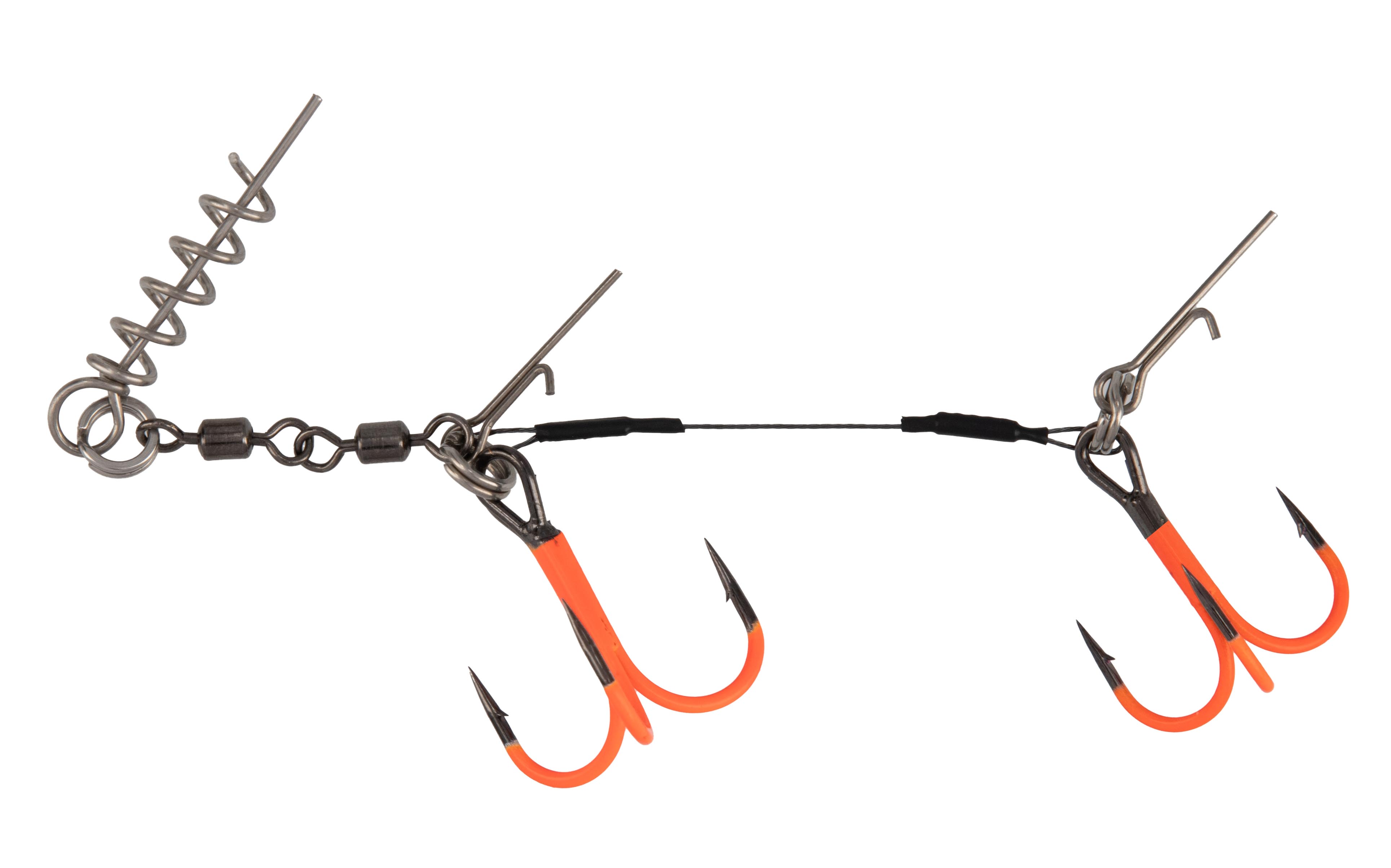 STINGER - TITANIUM JAWS DOUBLE EVO TITANIUM XL UV- 30kg - TREBLE HOOK 2/0 , 1/0 - 1 pcs.