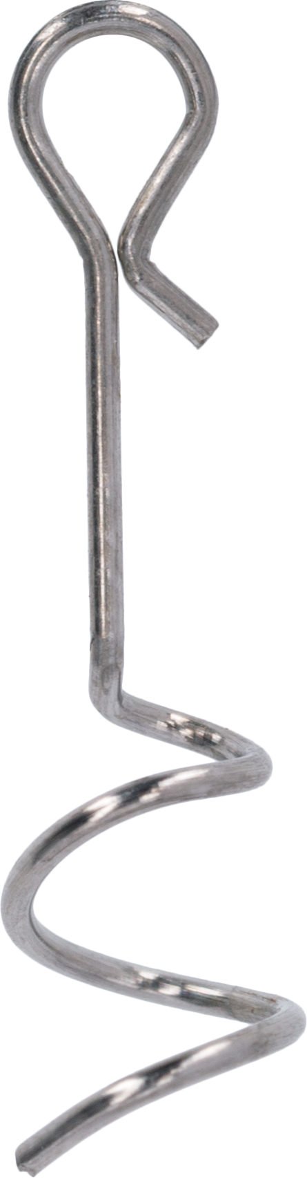 SCREW - WITH A CLIP FOR HOOK OFFSET JAWS SPIRAL SNAP XS - 10mm - 8 pcs.