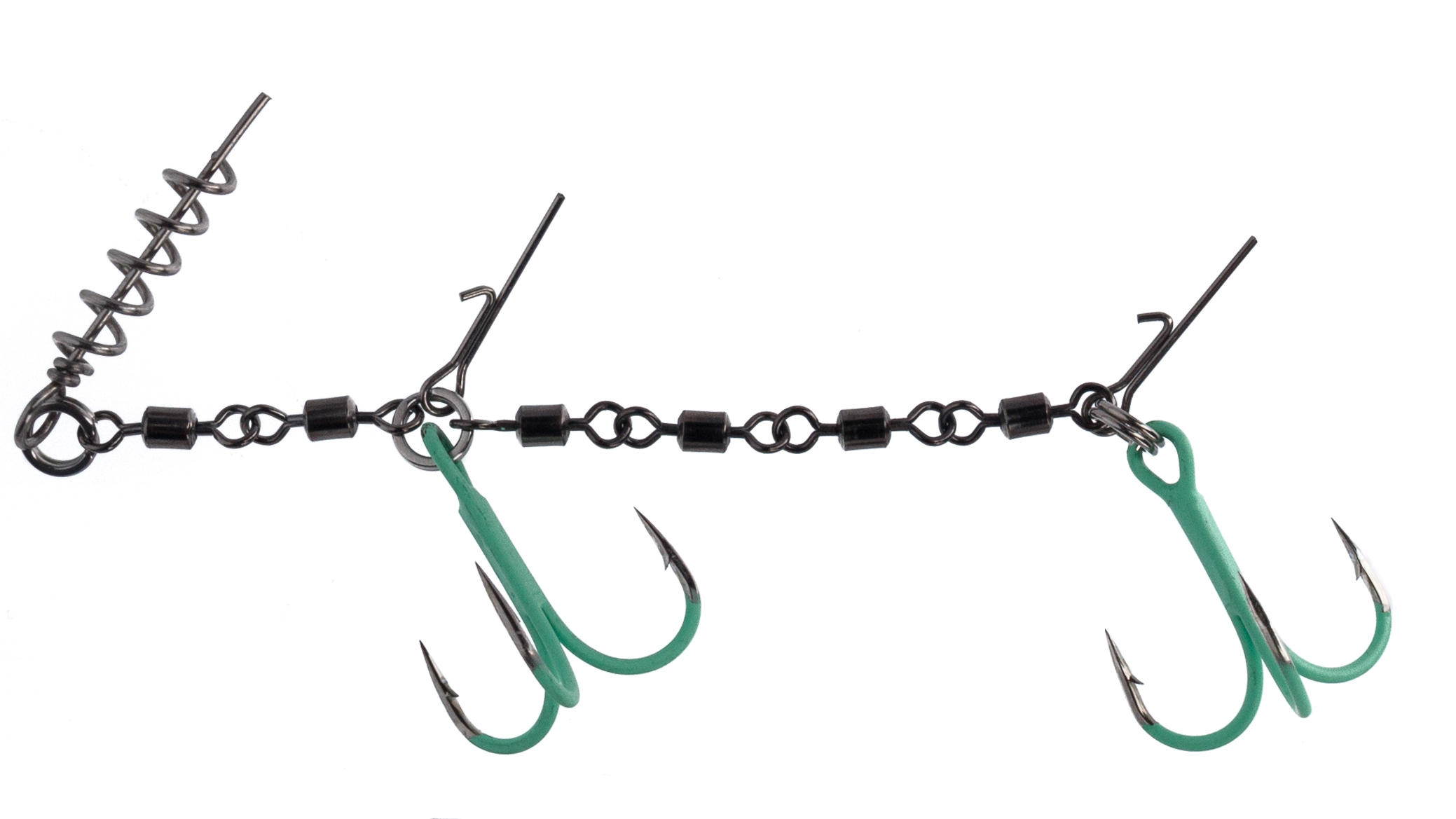 STINGER - WITH SWIVELS JAWS DOUBLE EVO STINGER FLUO XL - 35kg - NO 2/0 - 1 pcs.