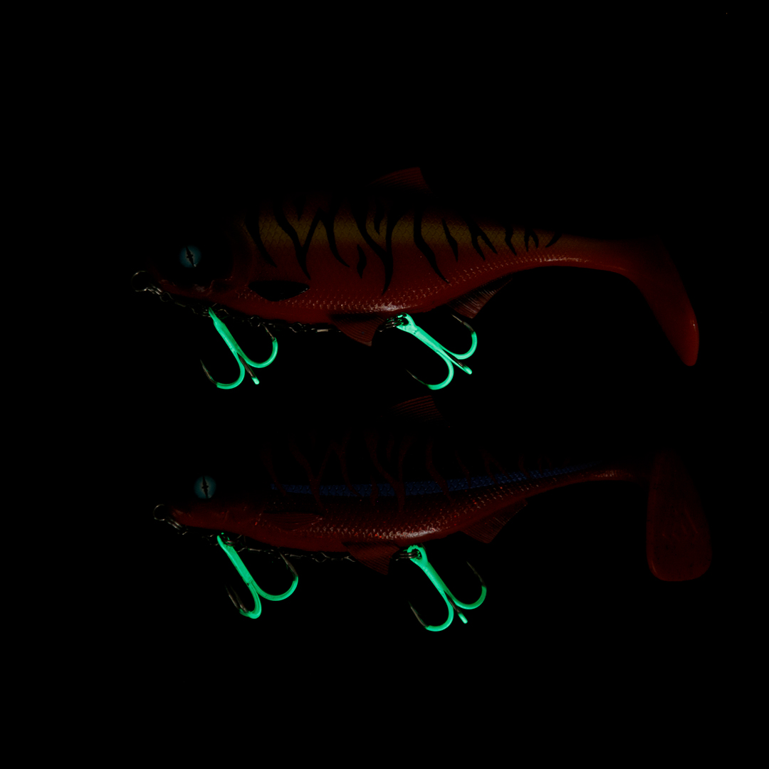 STINGER - WITH SWIVELS JAWS DOUBLE EVO STINGER FLUO XL - 35kg - NO 2/0 - 1 pcs.