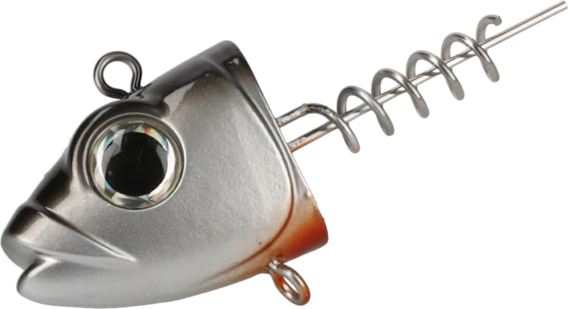 SCREW - FOR SOFT LURES JAWS VERTICAL - 15g/NATURAL ROACH - 2 pcs.