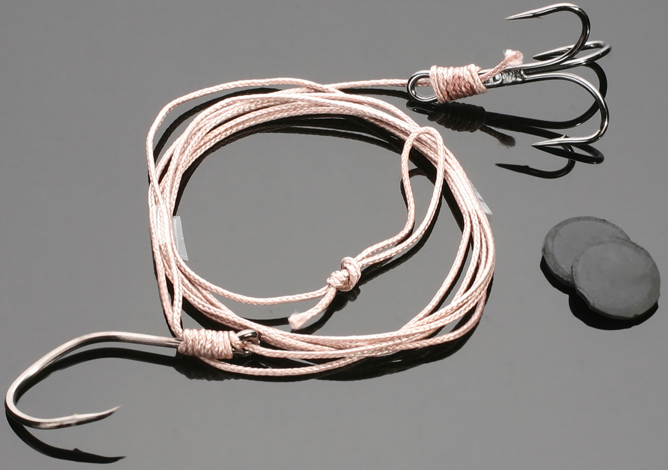 SET - CATFISH - INTRO CAT 125cm HOOK NO - 4/0 - treble hook: 4/0 - 1 set.