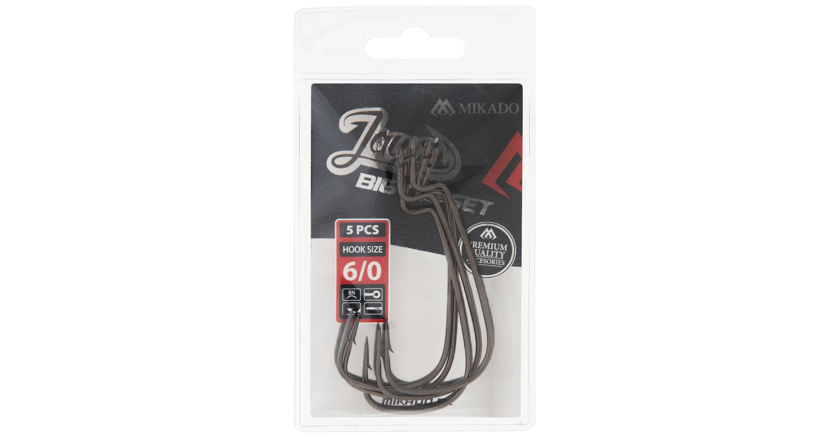 HOOK - JAWS BIG OFFSET NO 8/0 - 3 pcs.