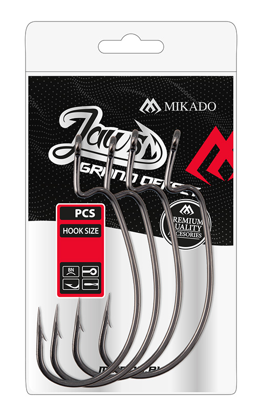HOOK - JAWS GRAND OFFSET nr 8/0 - 4 pcs.