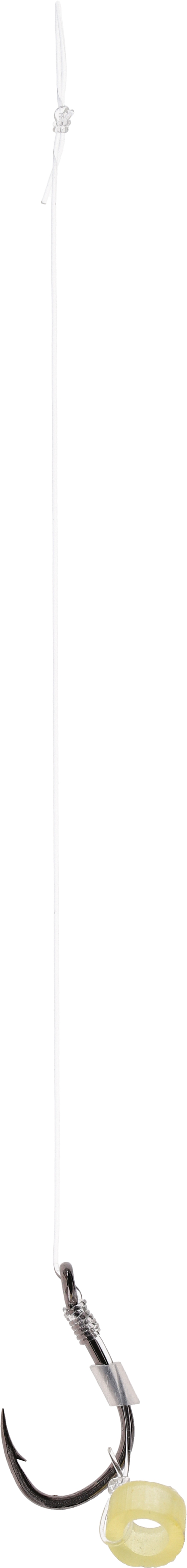 MF RIG - WITH RUBBER - BARBED HOOKS NO 4 / monoline: 0.28mm/10cm - 8 pcs.