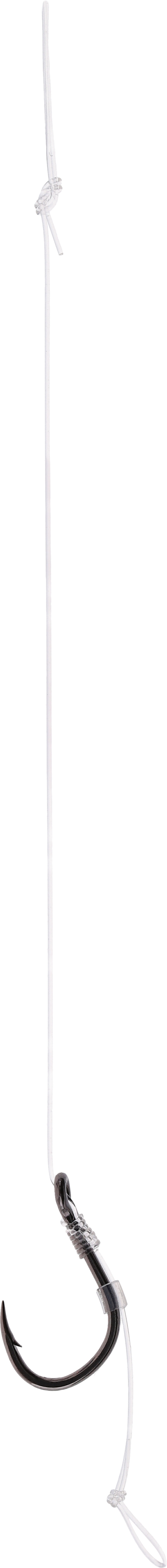 MF RIG - WITH HAIR - HOOK WITH BARB NO 12 / line: 0.23mm/10cm - 8 pcs.