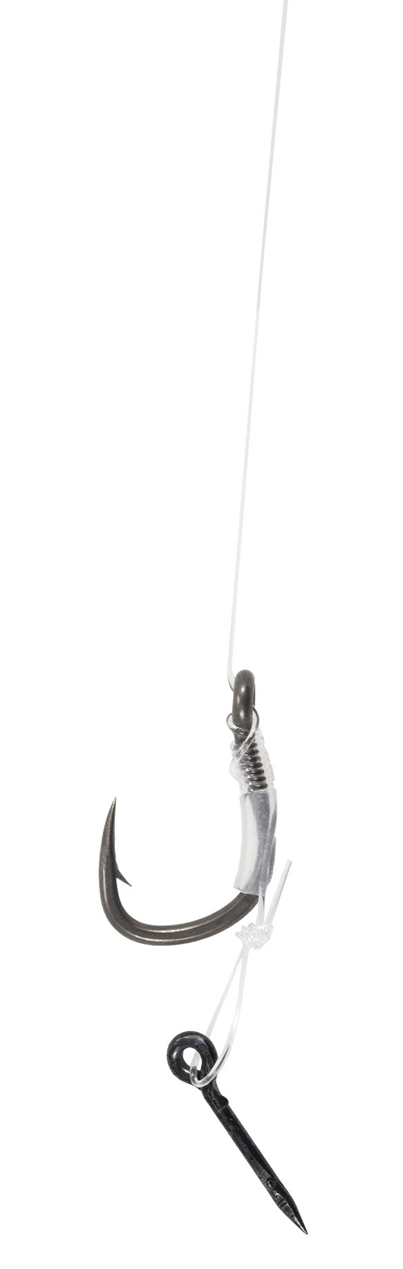 MF RIG - MF14 WITH SPIKE - BARBED HOOKS NO 14 / monoline 0.18mm/10cm - 8 pcs.