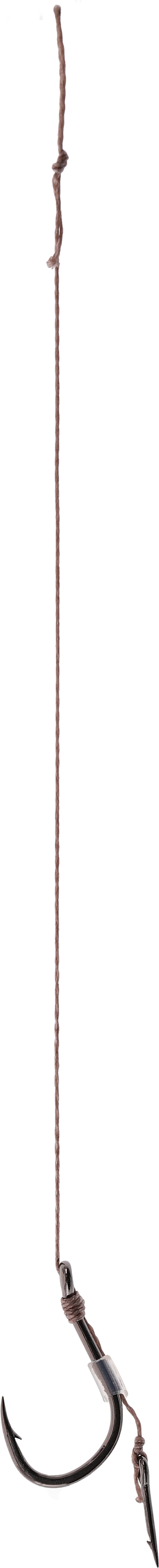 MF RIG - WITH SPIKE - BARBED HOOKS NO 12 / braid: 0.12mm/10cm - 8 pcs.