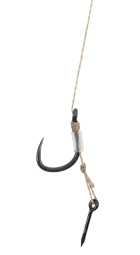 MF RIG - MF14 WITH SPIKE - BARBLESS HOOKS NO 14 / braid 0.12mm/10cm - 8 pcs.