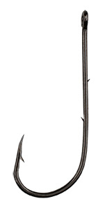 HOOK - SENSUAL - ROUND WITH BARBS NO 4 BN - 10 pcs.