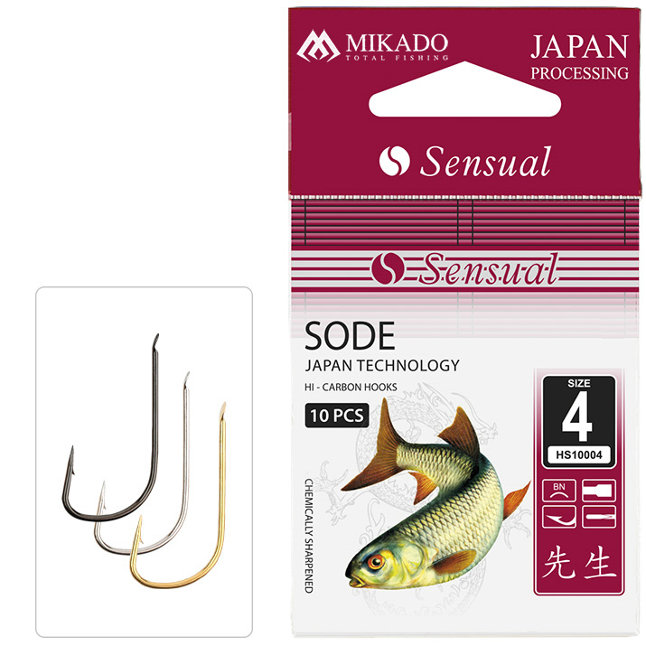 HOOK - SENSUAL - SODE NO 10 G - 10 pcs.