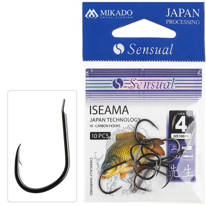HOOK - SENSUAL - ISEAMA NO 1/0 BN - 10 pcs.
