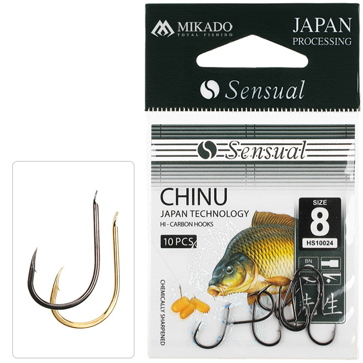 HOOK - SENSUAL - CHINU NO 10 G - 10 pcs.