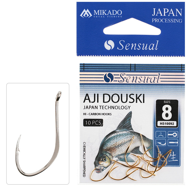 HOOK - SENSUAL - AJI DOUSKI W/RING NO 4 N - 10 pcs.