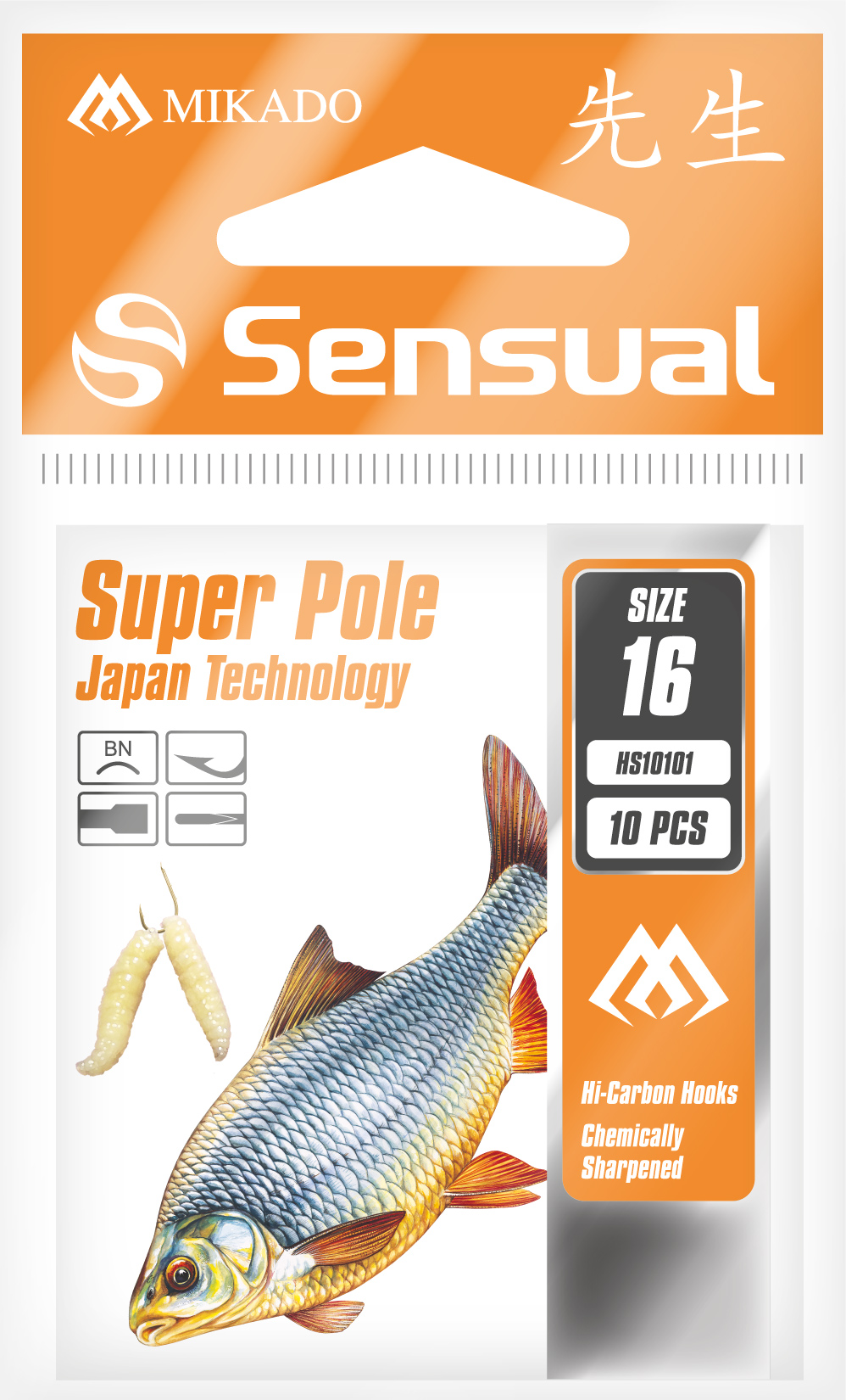 HOOK - SENSUAL - SUPER POLE nr 12 BN - 10 pcs.
