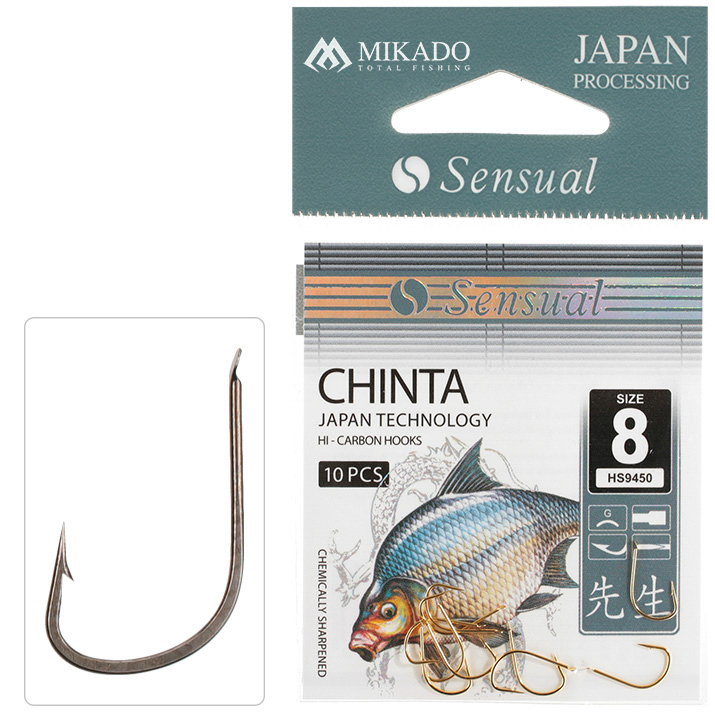 HOOK - SENSUAL - CHINTA NO 8 BN - 10 pcs.