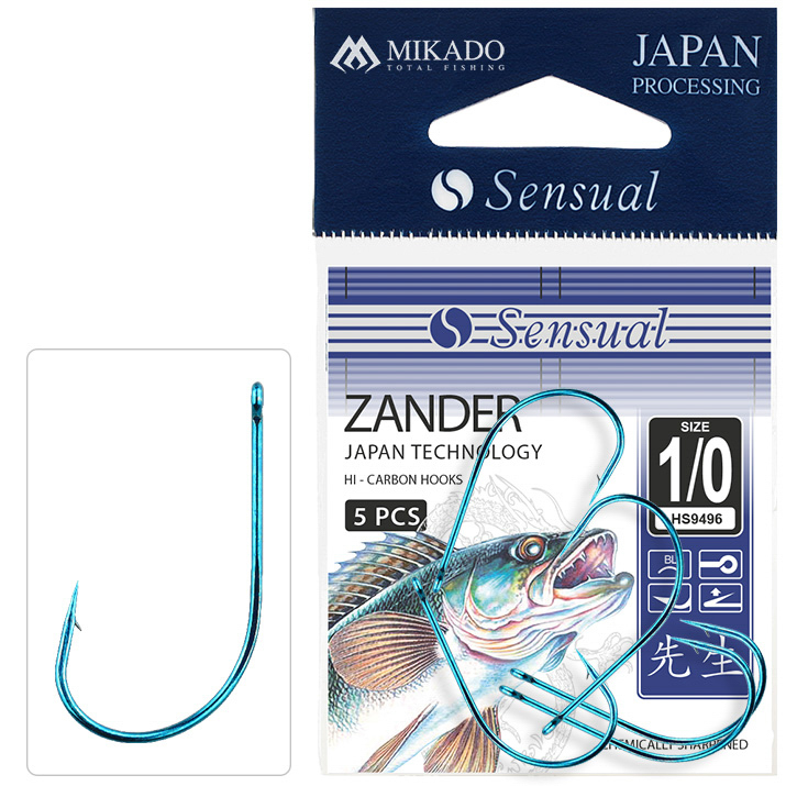 HOOK - SENSUAL - ZANDER NO 1/0 - 5 pcs.