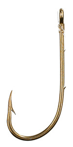 SNELLED HOOKS - SENSUAL - BAITHOLDER NO 2 BR / line: 0.28mm/70cm - 10 pcs.