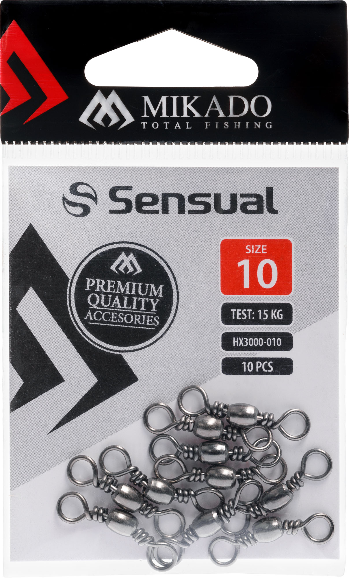 BARREL SWIVEL - NO 14 BN - 10 pcs.