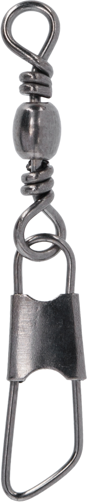 BARREL SWIVEL - WITH SAFETY SNAP NO 18 BN - 10 pcs.