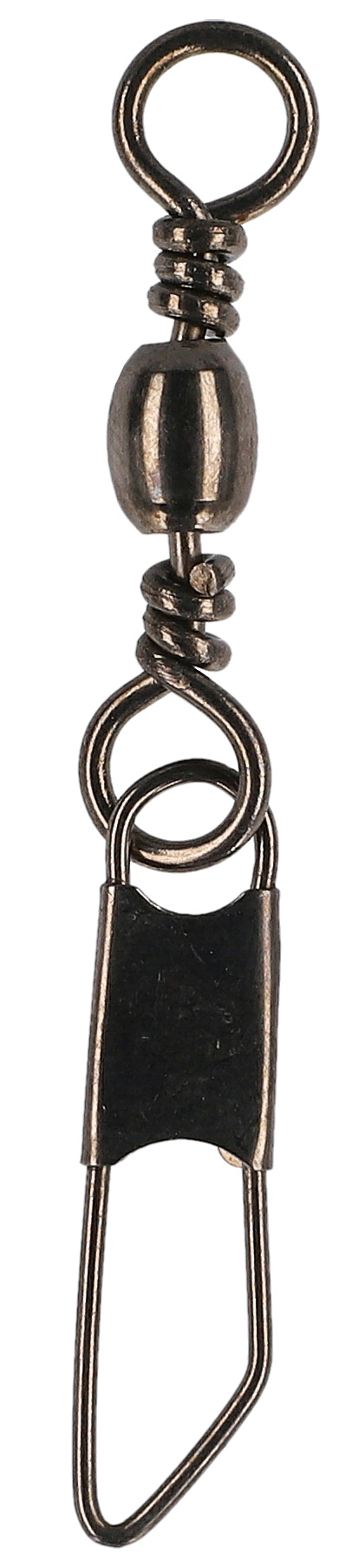 BARREL SWIVEL - WITH SAFETY SNAP NO 16 BN - 10 pcs.