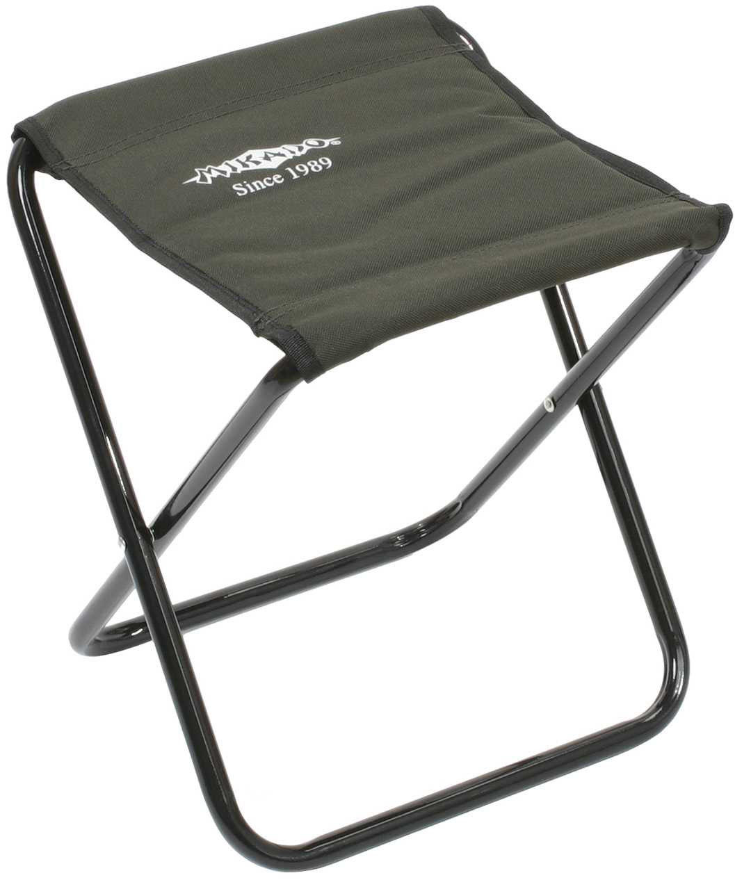 STOOL - FOLDABLE (max w. 80kg) (31x30x36cm fi:16mm) - GREEN - 1 pcs.