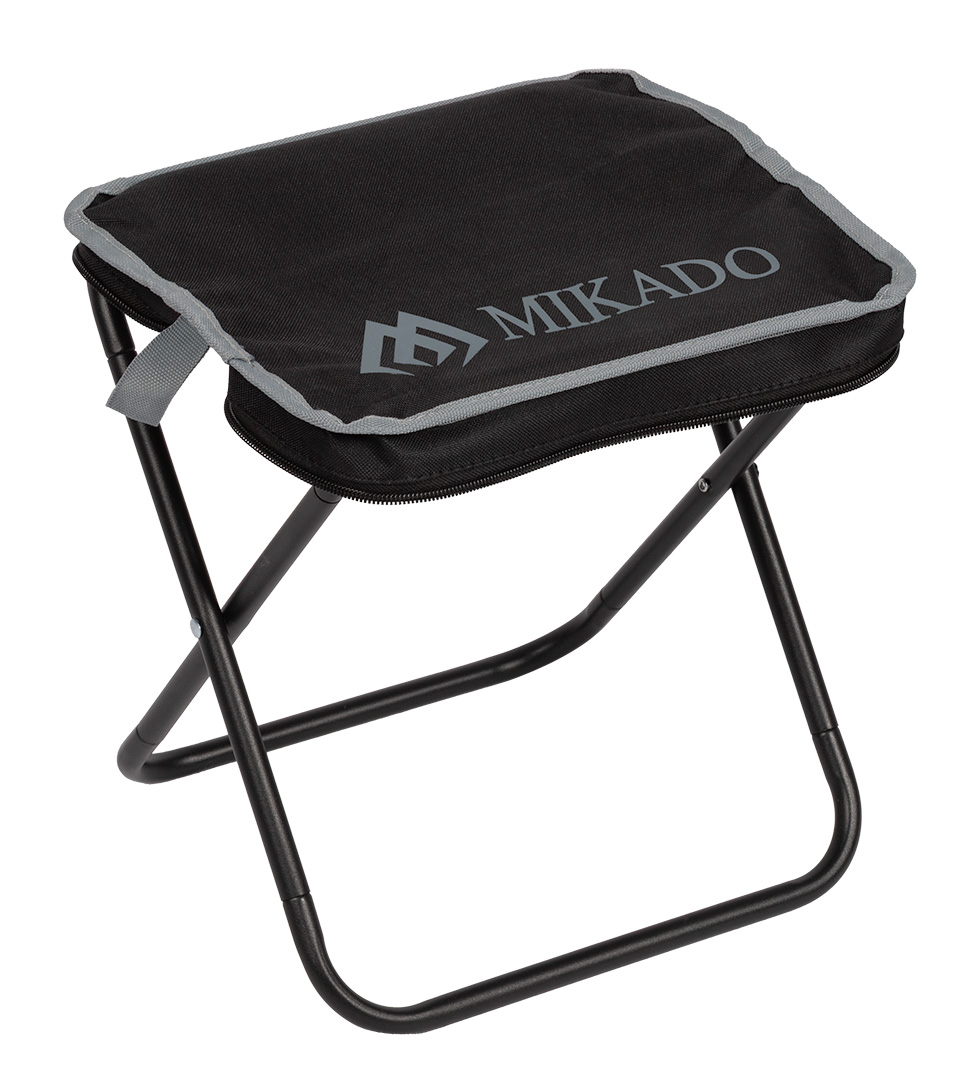 STOLIČKA - SKLÁDACÍ MINI (MAX 120kg) - ČERNÁ - 1 ks.