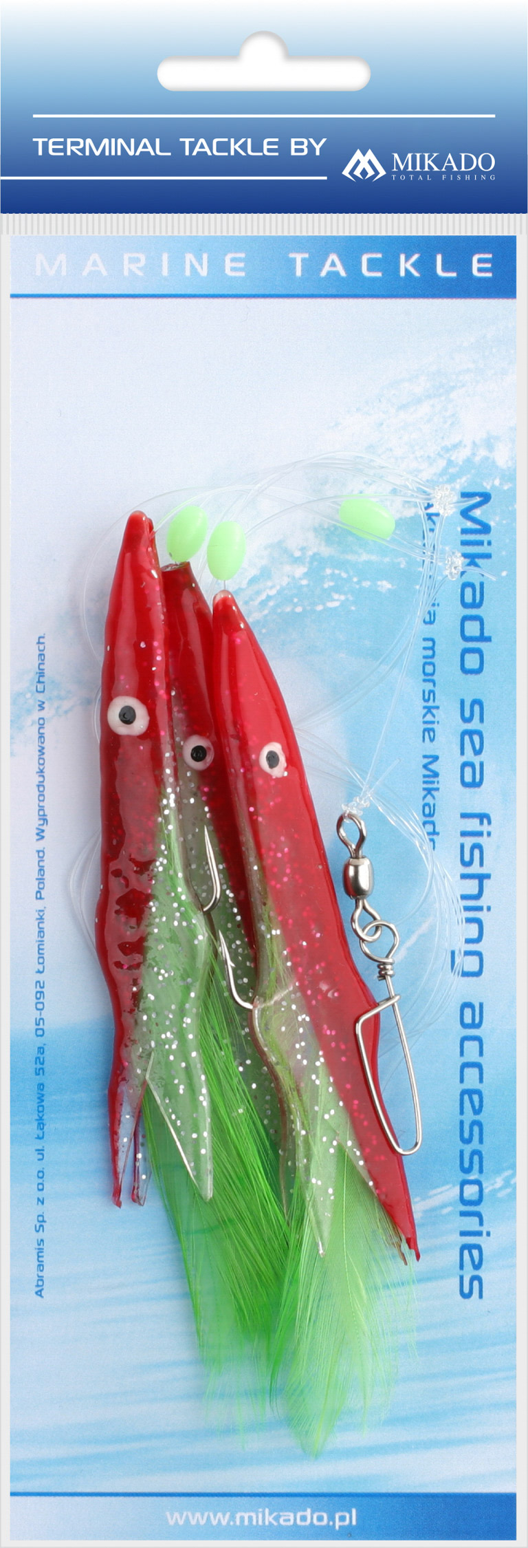 SEA SET - BELONA RIG 12cm - HOOK 3x1/0 - 1 set.
