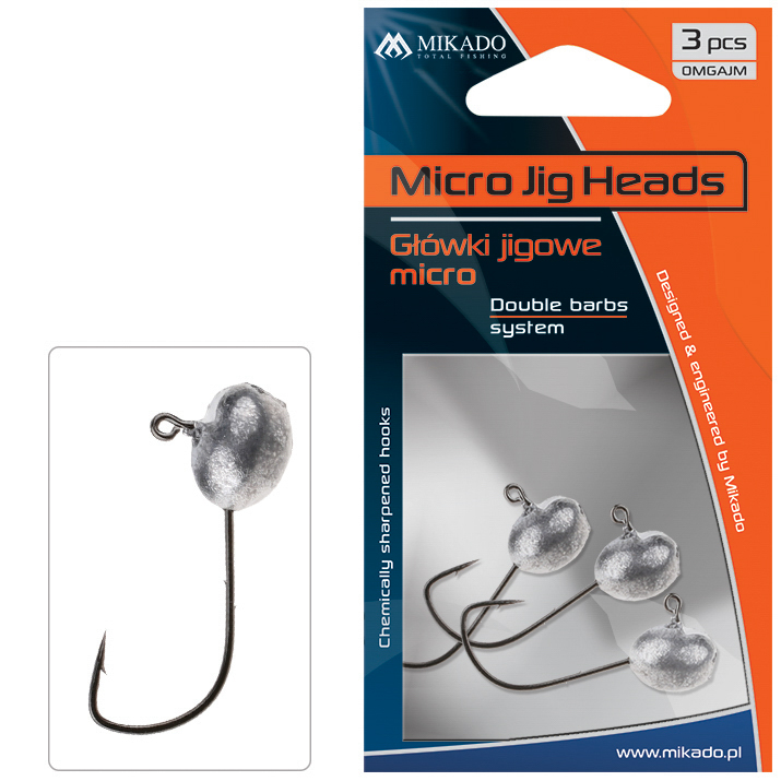 JIG HEAD - MICRO - 1.5g-4 BN - 3 pcs.