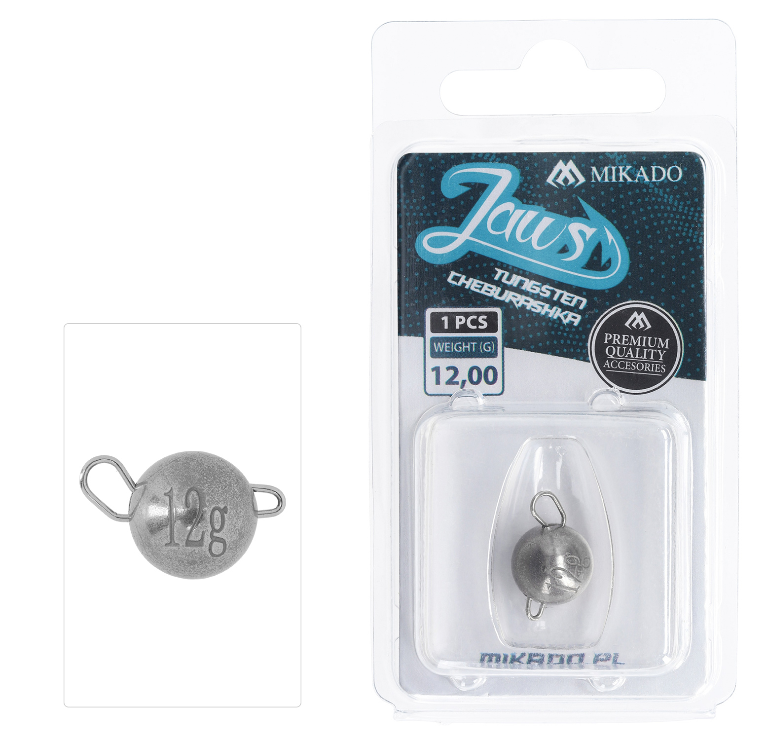 CHEBURASHKA - TUNGSTEN JAWS 12g - 1 pcs.