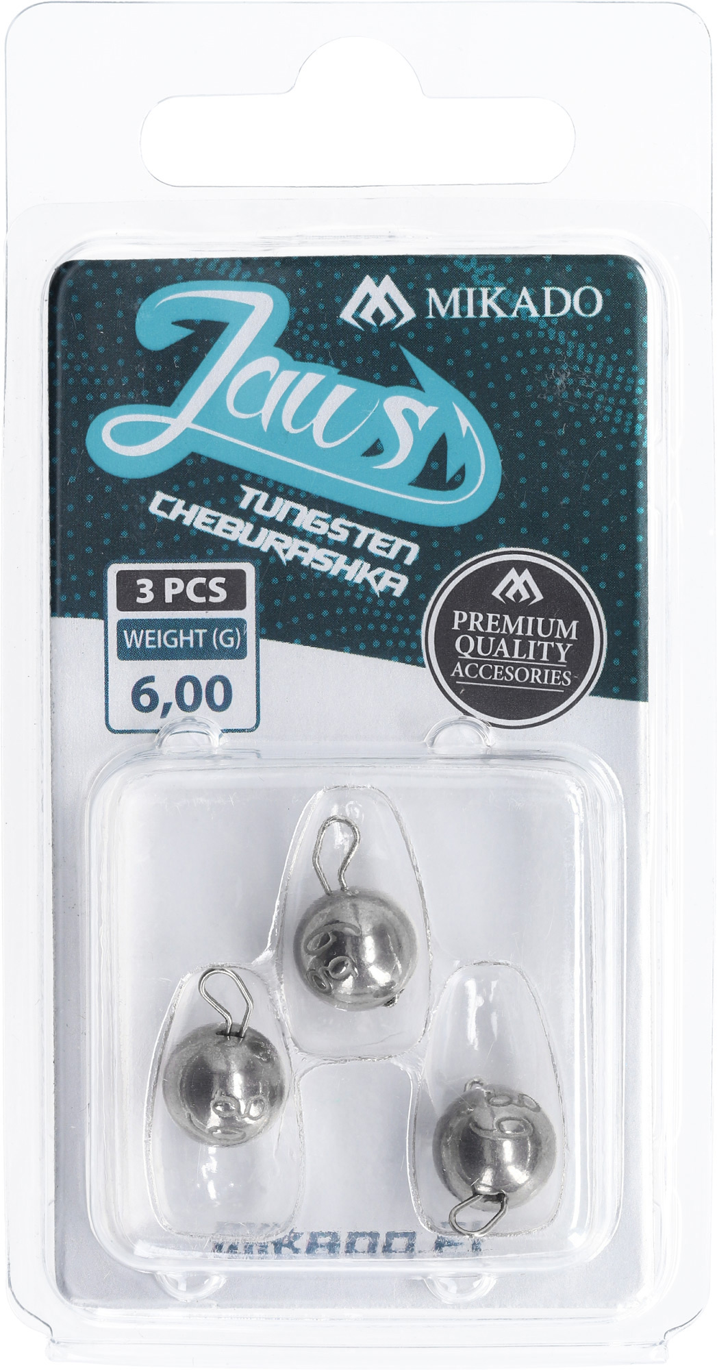 CHEBURASHKA - TUNGSTEN JAWS 6g - 3 pcs.