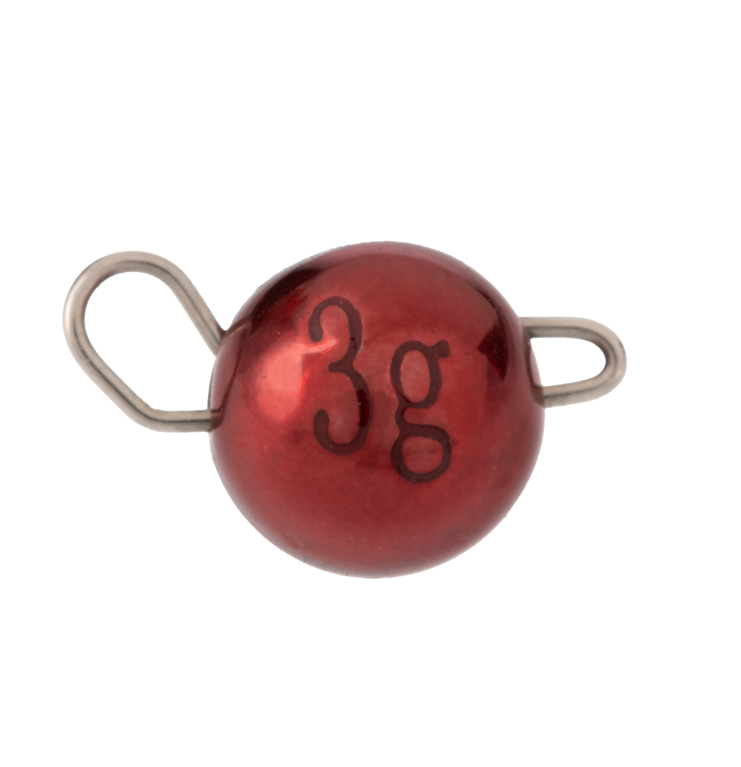 CHEBURASHKA - TUNGSTEN JAWS RED 0.5g - 5 pcs.