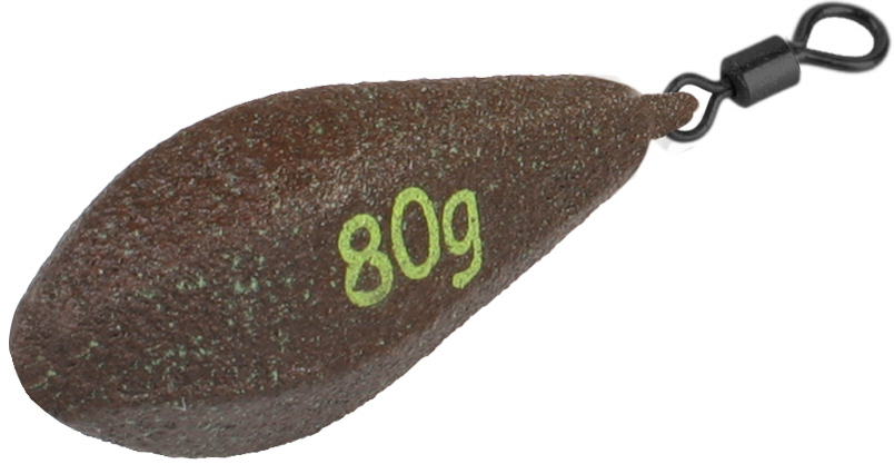 LEAD - LONG DISTANCE - 140g - DARK GREEN - 10 pcs.