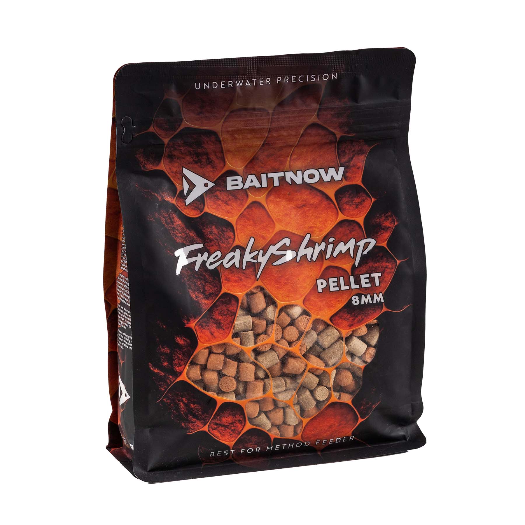 BaitNow Pellet Method Feeder Freaky Shrimp 8mm 800g