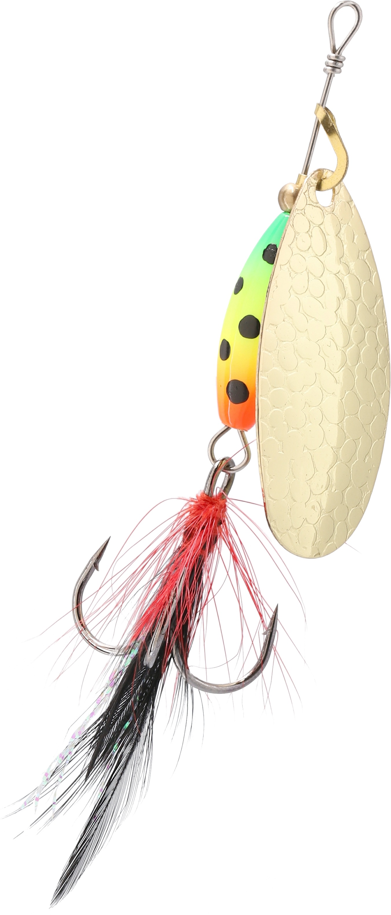 SPINNER - M-GRUB nr 2 GOLD / FIRETIGER - 1 pcs.