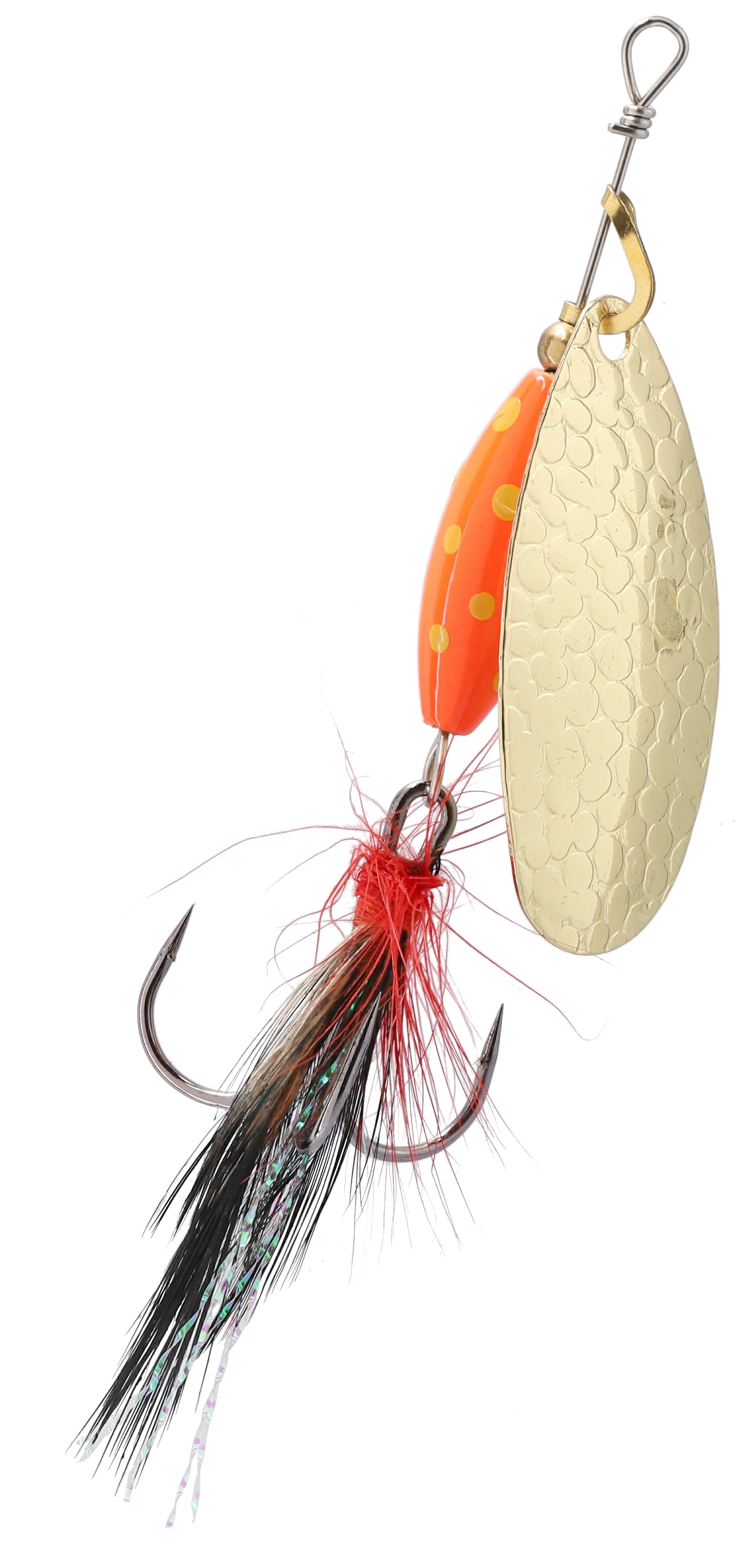 SPINNER - M-GRUB nr 2 GOLD / RED TIGER - 1 pcs.