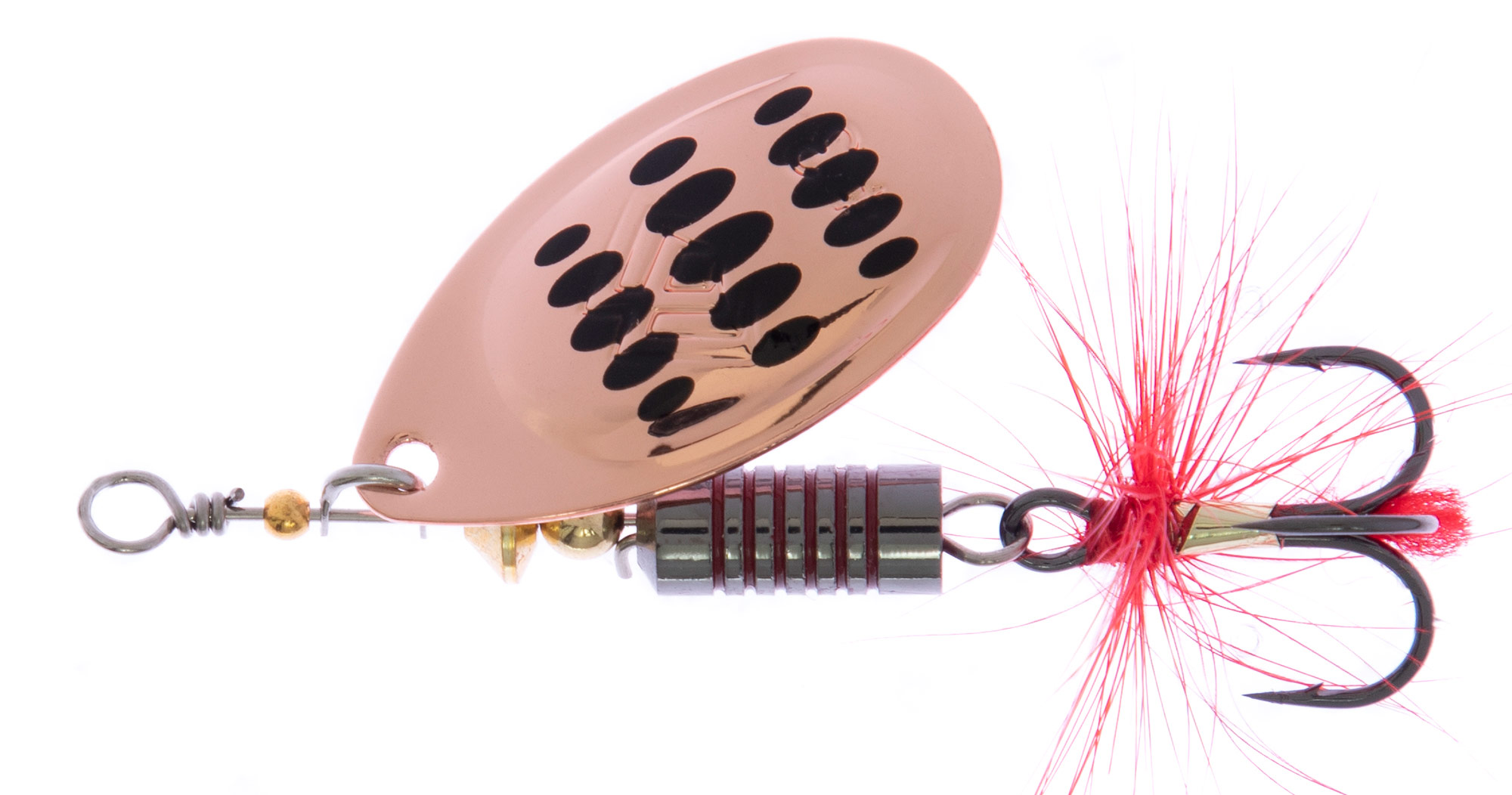 SPINNER - HYPNOTIC NO 0 - COOPER BLACK - 1 pcs.