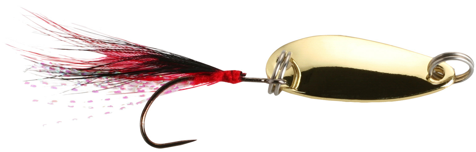 SPOON - MINI SPOON WITH TASSEL 2.4cm/1.5g - GOLD - 1 pcs.