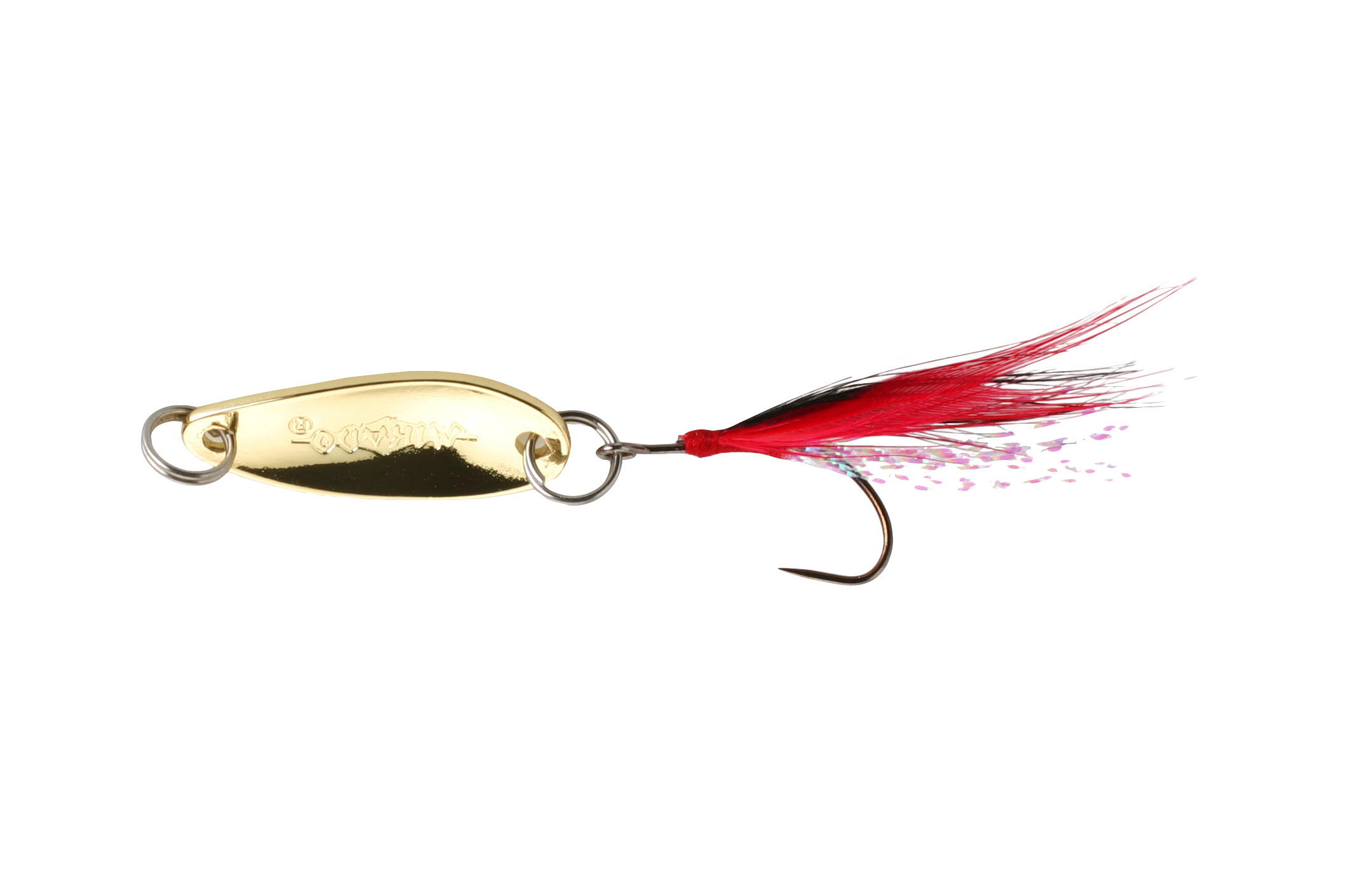 SPOON - MINI SPOON WITH TASSEL 2.4cm/2.5g - GOLD - 1 pcs.