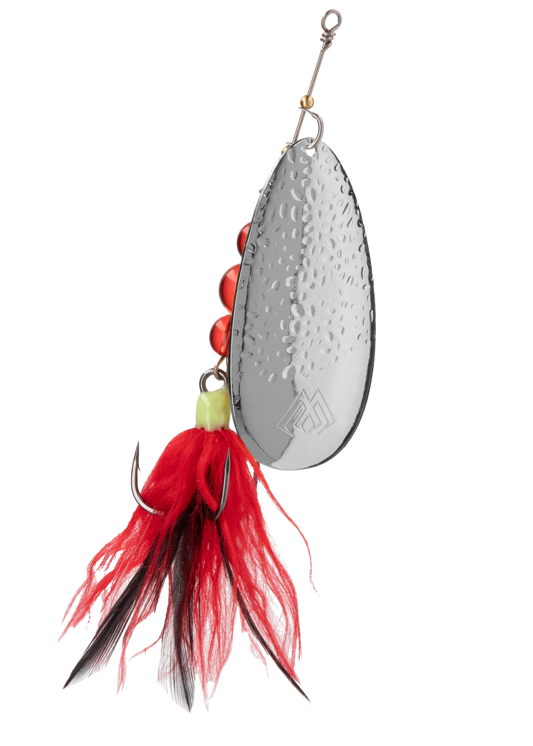 SPINNER - MONSTER SPINNER nr 5 - SILVER RED - 1 pcs.