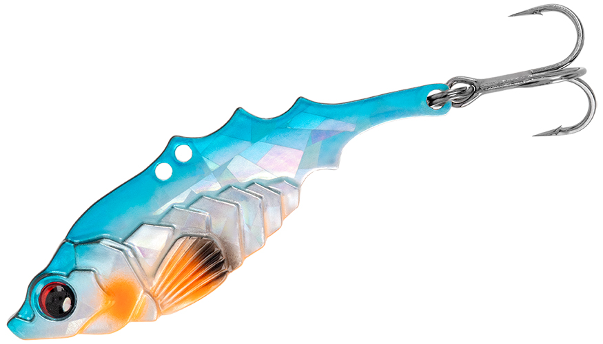 CICADA - M-VIB 3g - 35mm- HOLO BLUE ROACH - 1 pcs.