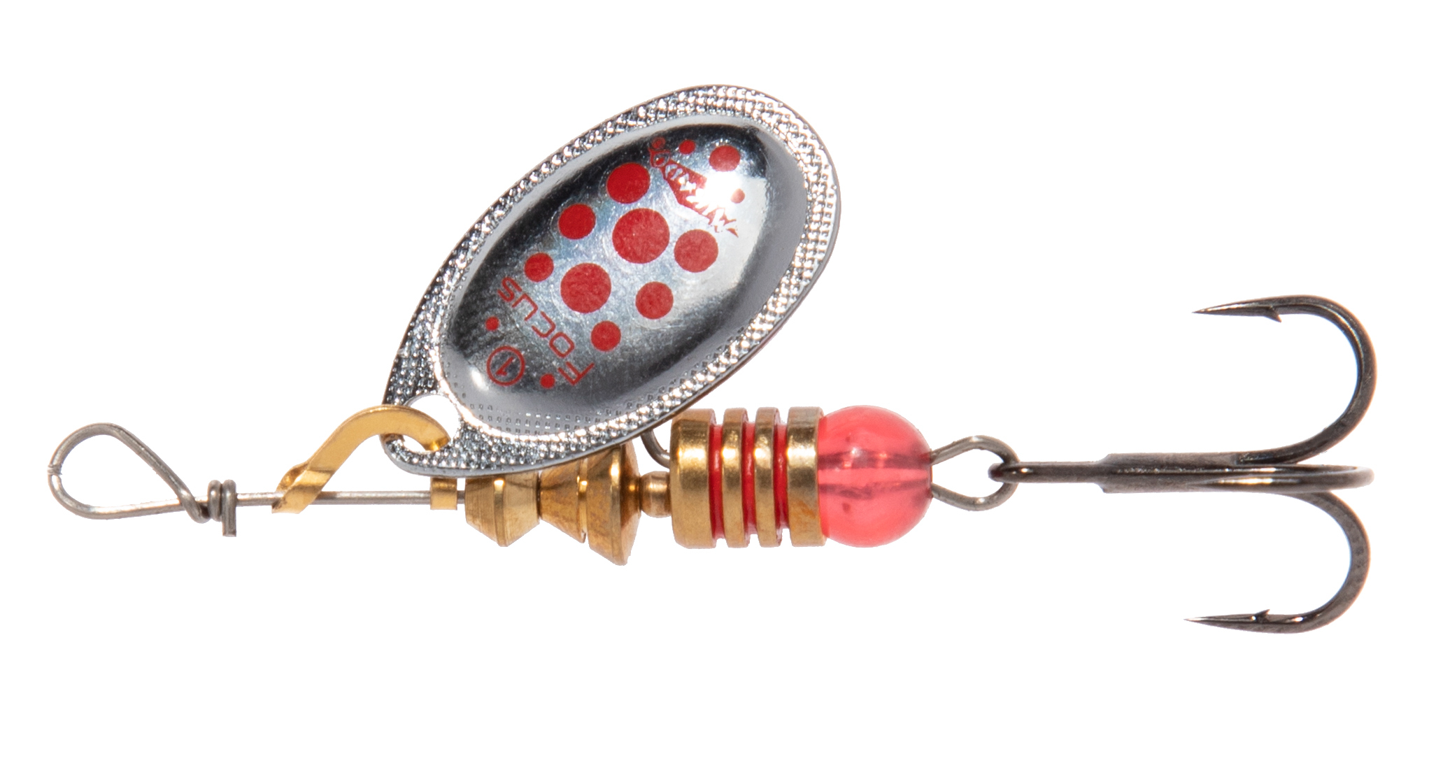 SPINNER - FOCUS NO 2 - SILVER /10 - 1 pcs.