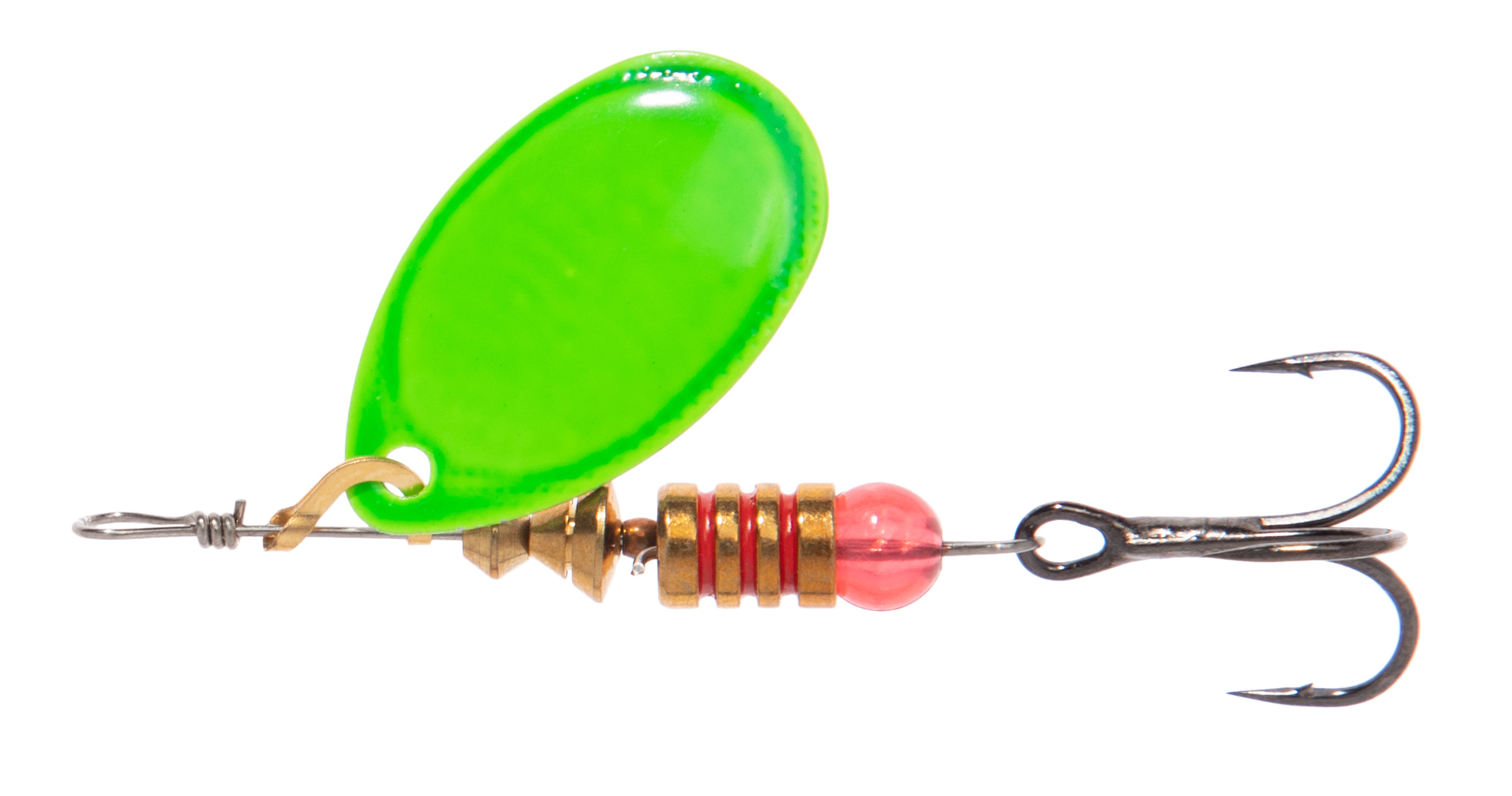 SPINNER - FOCUS NO 3 - FLUO GREEN - 1 pcs.