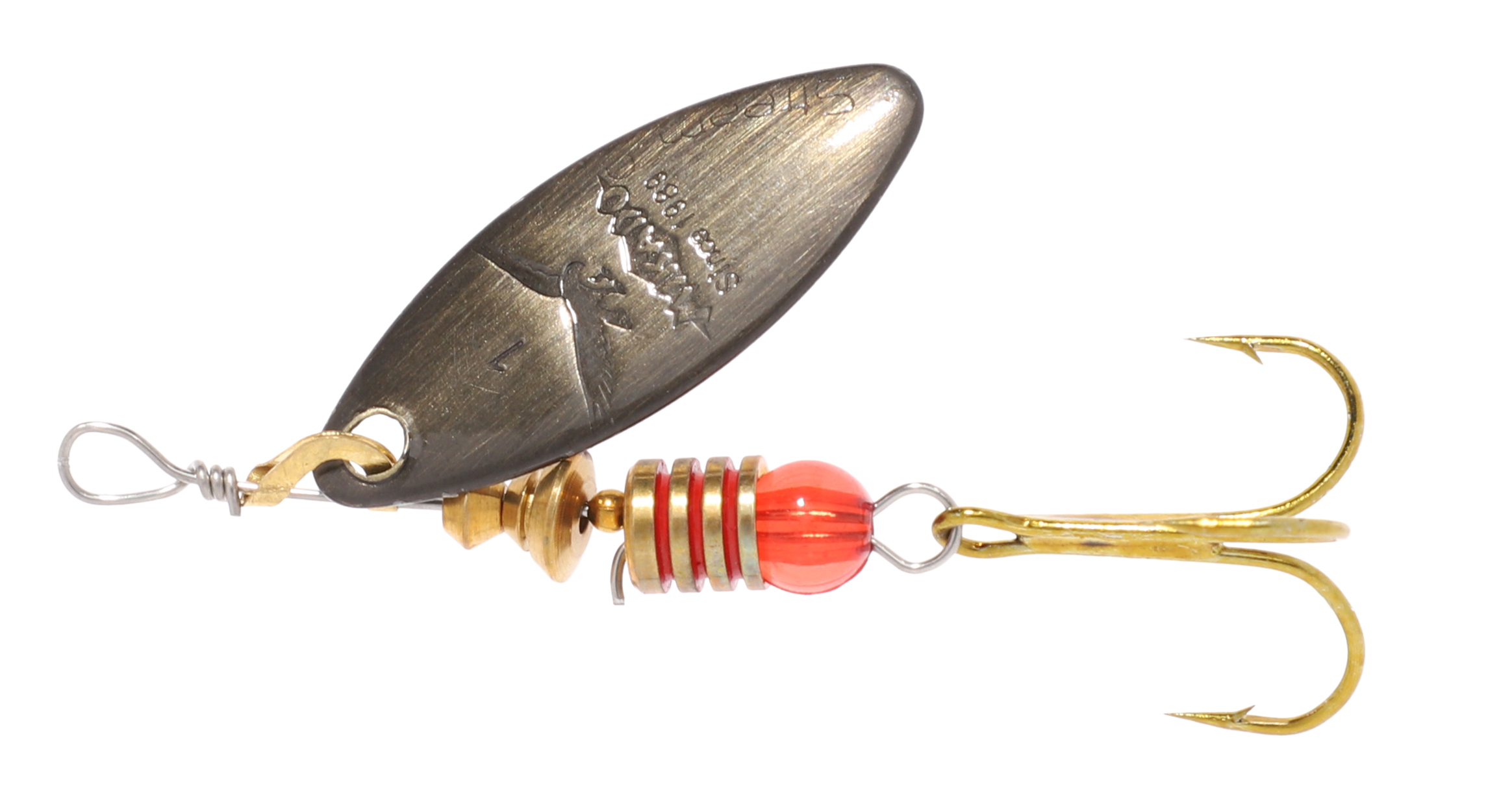 SPINNER - STREAM NO 4 - OLD BRASS - 1 pcs.