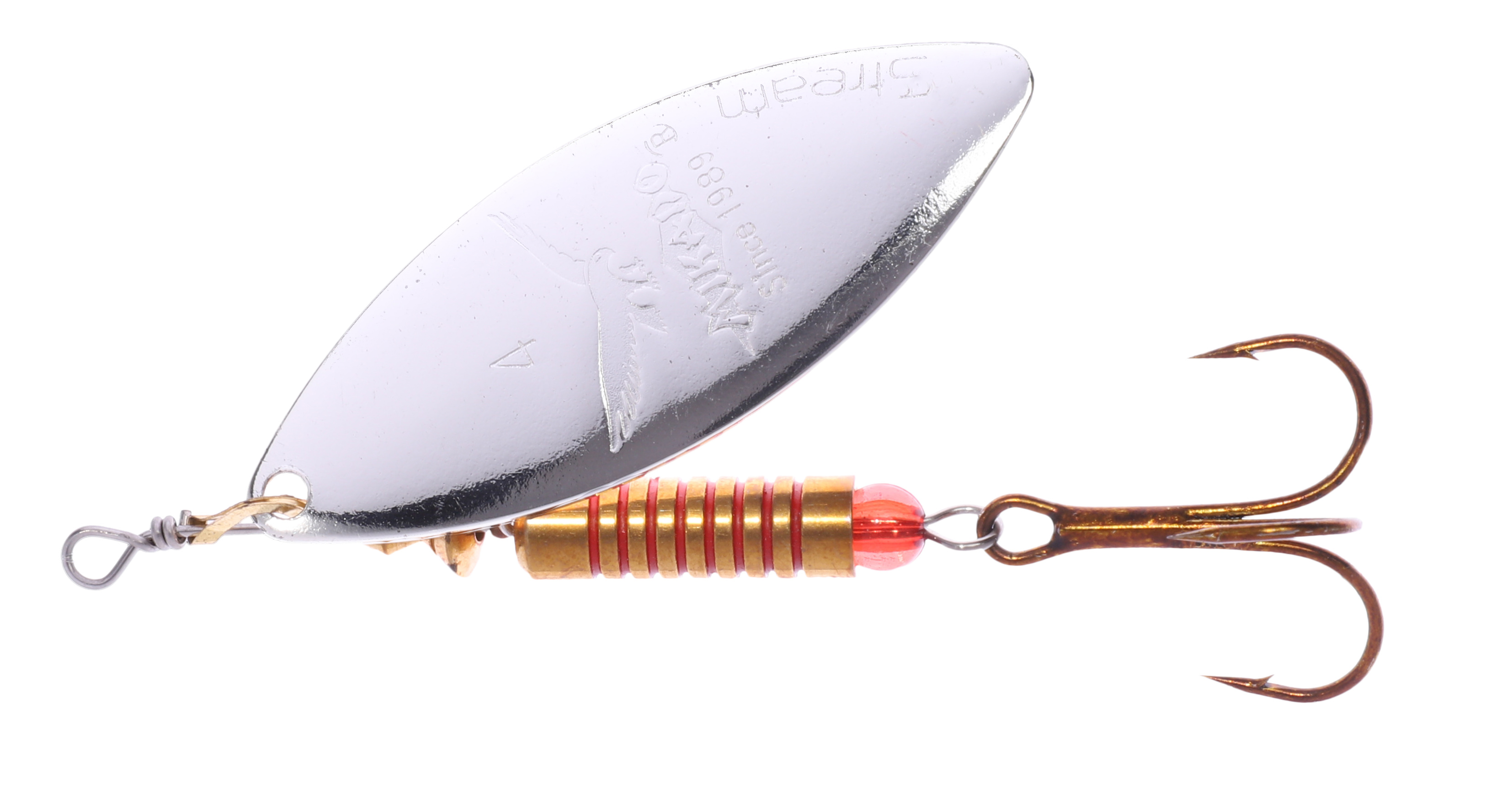 SPINNER - STREAM NO 4 - SILVER /00 - 1 pcs.